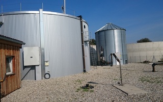 Biogas-Güllekleinanlage
