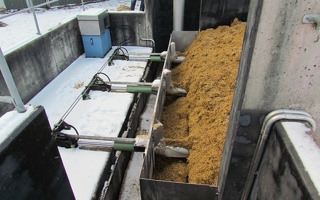 Substratzuführung einer Biogasanlage