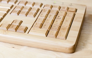 Biobasierte Tastatur