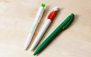 Kugelschreiber aus Biokunststoff